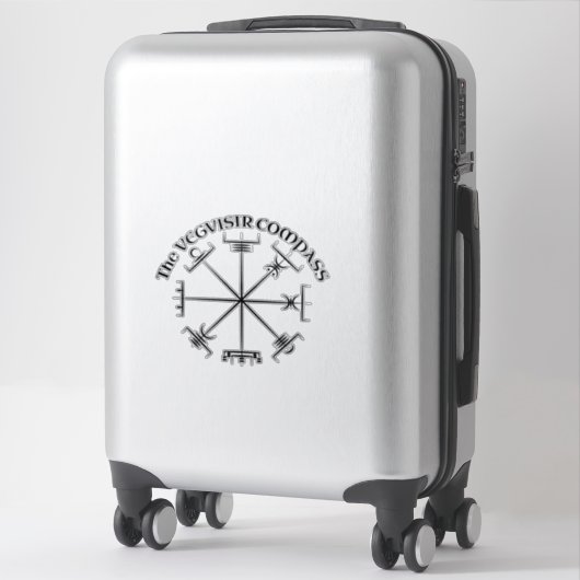 De Viking Vegvisor Compass Sticker (Koffer)