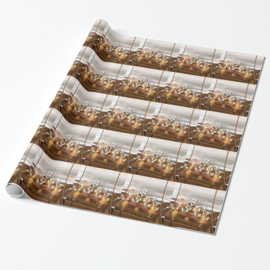 De Vikingen Cadeaupapier (Uitgerold)