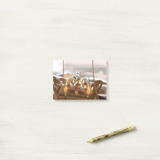 De Vikingen Post-it® Notes (Op bureau)