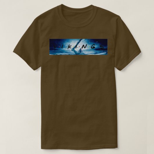 De Vikings 1 T-shirt (Design voorkant)