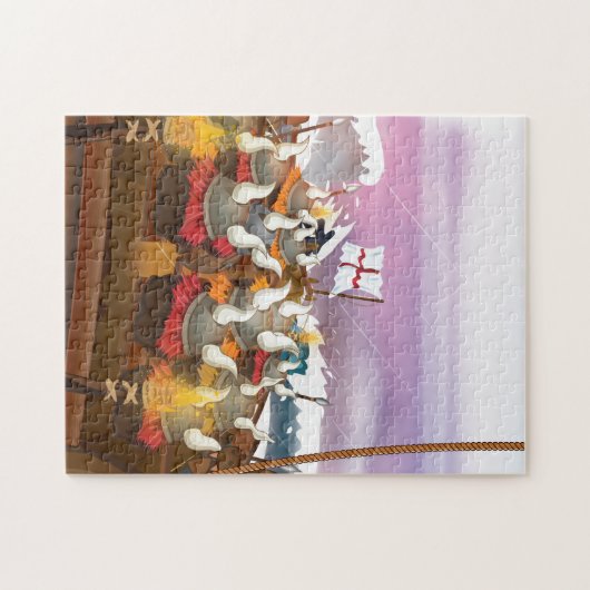 De Vikings Legpuzzel (Horizontaal)