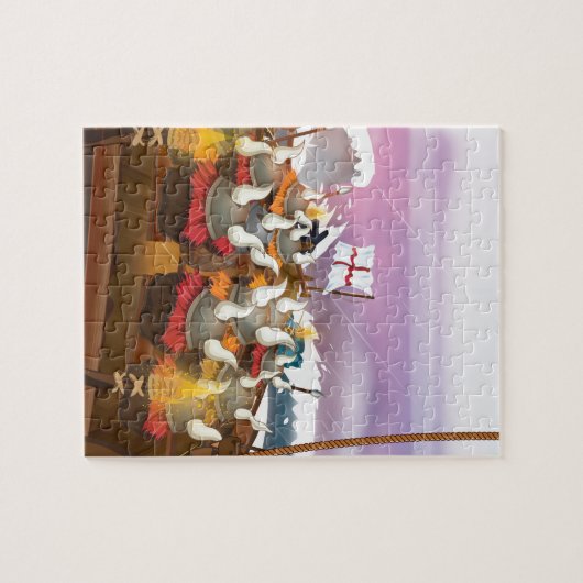 De Vikings Legpuzzel (Horizontaal)