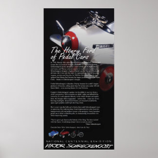 De Viktor Schreckengost Pedal Car Legacy Poster