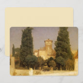 De Villa Malta, Rome door Lord Frederic Leighton (Voorkant / Achterkant)