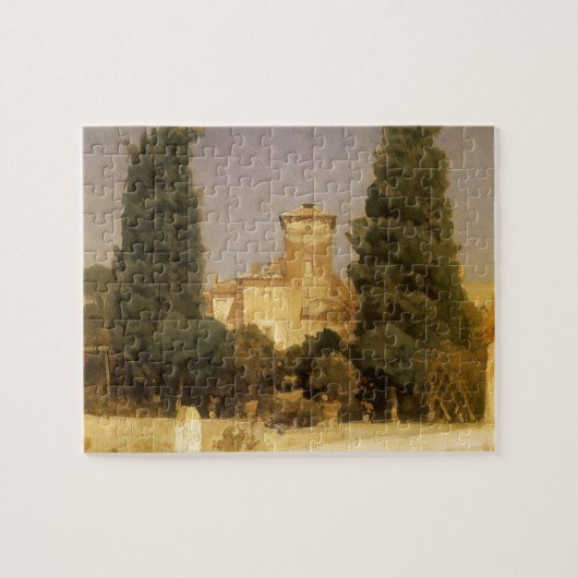 De Villa Malta, Rome door Lord Frederic Leighton Legpuzzel (Horizontaal)