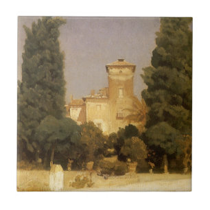 De Villa Malta, Rome door Lord Frederic Leighton Tegeltje