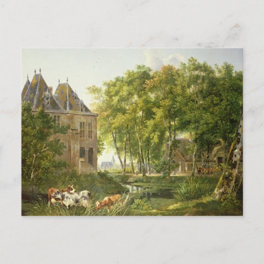 De Village Pond Briefkaart (Voorkant)