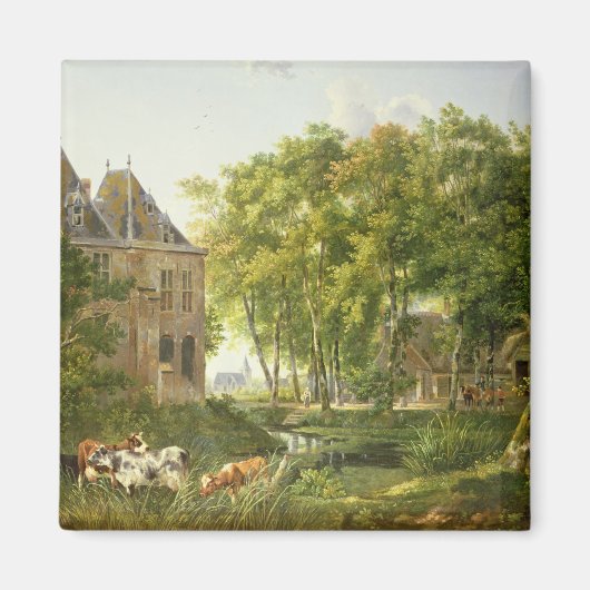 De Village Pond Magneet (Voorkant)