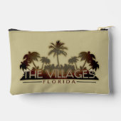 De Villages Florida palm zip pouch Etui (Achterkant)