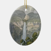 De Vinagre Waterfall, nabij de Puraci Volcano Keramisch Ornament (Rechts)