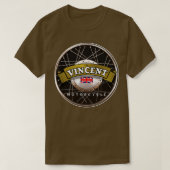 De Vincent Motorcycle T-shirt (Design voorkant)