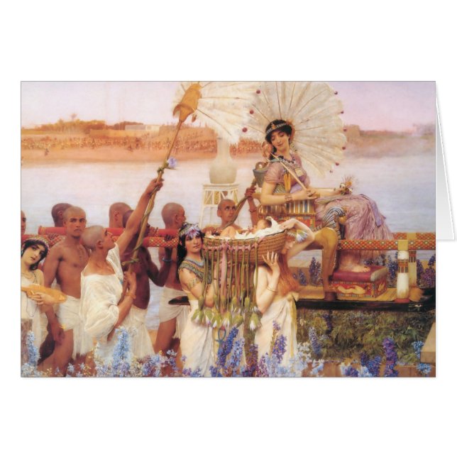 De vinding van Moses (Voorkant Horizontaal)