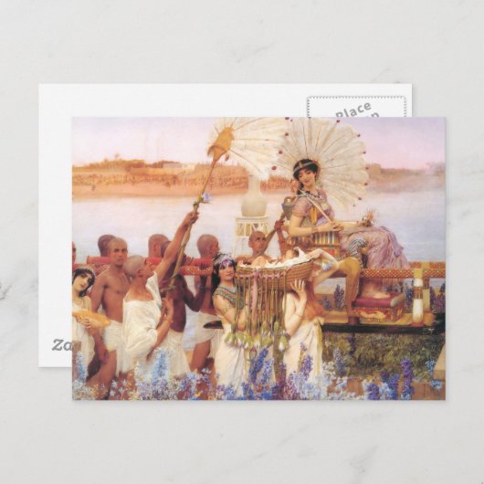 De vinding van Moses Briefkaart (Voorkant / Achterkant)