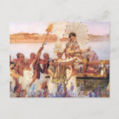 De vinding van Moses Briefkaart (Voorkant)