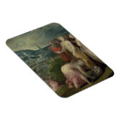 De vinding van Mozes (olie op doek) Magneet (Rechterzijde)