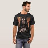 De vingers: Tim Burton Geïnspireerd afdrukken T-shirt (Voorkant volledig)