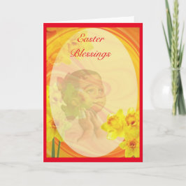 De vintage Afrikaanse Amerikaanse Kaart van Pasen