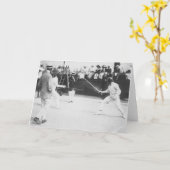 De vintage Algemene Schermende Kaart van de Nota (Gele Bloem)