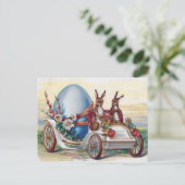 De vintage Antiek kaart van Pasen (Staand voorkant)