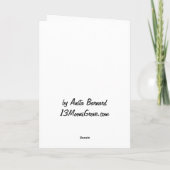 De Vintage Cupido Valentijn van Parijs Feestdagen Kaart (Achterkant)