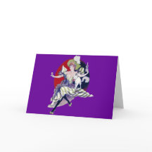 De vintage Dame van Parijs en haar Kat