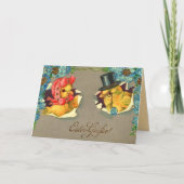 De vintage Duitse Kaart van Pasen (Voorkant)