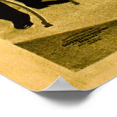 De Vintage Edison Concert Phonograph Advert Poster (Hoek)