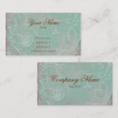 De vintage Franse Visitekaartjes van de Douane (Voorkant / Achterkant)