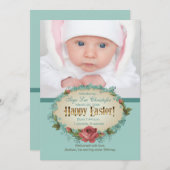 De vintage Gelukkige Aankondiging van de Geboorte (Voorkant / Achterkant)