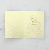 De vintage Groeten van Pasen Feestdagen Kaart (Binnen)