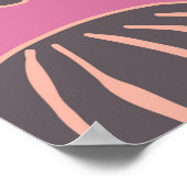 De vintage herhaalt naadloos patroon met vijgen. poster (Hoek)