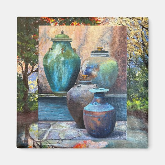 De Vintage Jug Magneet (Voorkant)