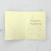 De vintage Kaart van de Engel van Pasen (Binnen)