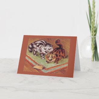 De Vintage Kaart van de kat