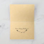 De vintage Kaart van de Mythe van Halloween (Binnen)