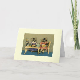 De vintage Kaart van de Nota van de Tijd van de
