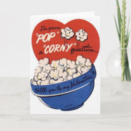 De vintage Kaart van de Valentijnsdag van de