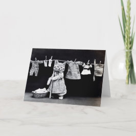 De vintage Kaarten van de Nota van het "puppy" en