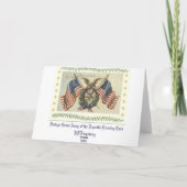 De vintage Kerstkaart van de GEEP Feestdagen Kaart (Achterkant)