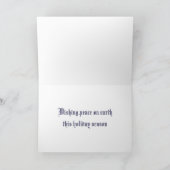 De vintage Kerstkaart van de GEEP Feestdagen Kaart (Binnen)