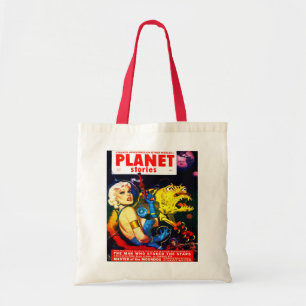 De VINTAGE Kruidenierswinkel van het HOESJE van Tote Bag