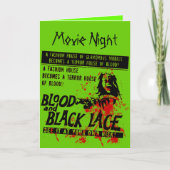 De vintage Nacht van de Beweging (Voorkant)