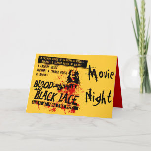 De vintage Nacht van de Beweging