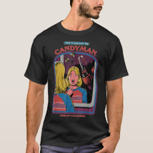 De Vintage om de candyman retro te roepen T-shirt