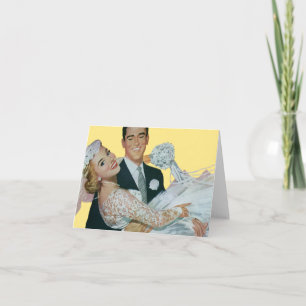 De vintage Passen getrouwd van het Huwelijk, Kaart