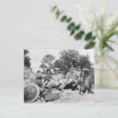 De vintage picknick van fotoEdwardian op het Briefkaart (Staand voorkant)