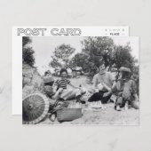 De vintage picknick van fotoEdwardian op het Briefkaart (Voorkant / Achterkant)