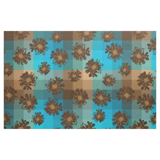 De Vintage Plaid van Waterman & Psychedelische Stof (Fat Quarter)