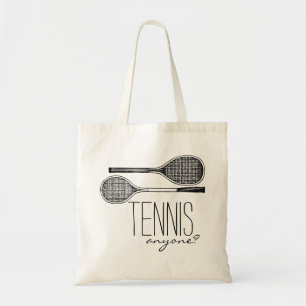 De vintage Rackets van het Tennis - Tennis Tote Bag