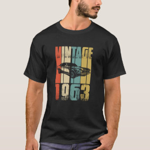 De vintage Retro T-shirt van 1963